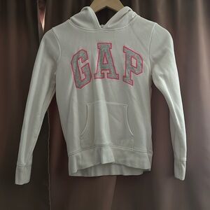 Girls white Gap hoodie